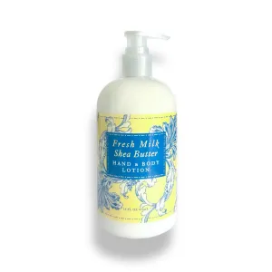 16 fl oz. Fresh Milk & Shea Butter Hand & Body Lotion