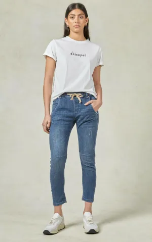 Active Jeans - Classic Wash Ankle Length - classis Mid