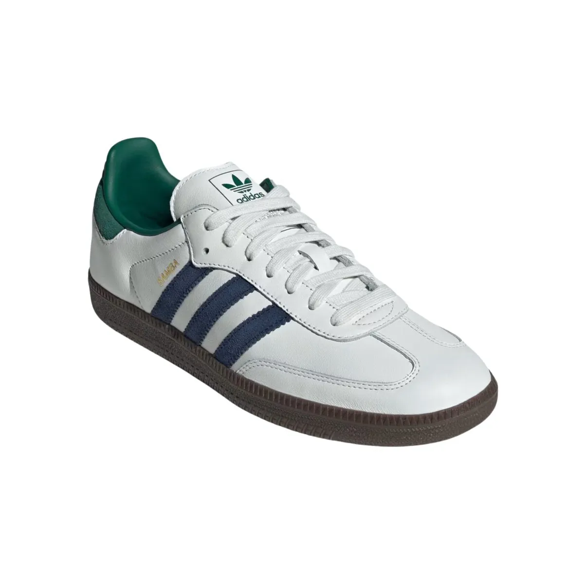 Adidas Kid's (Grade School) Samba OG Black White/Collegiate Green/Active Green