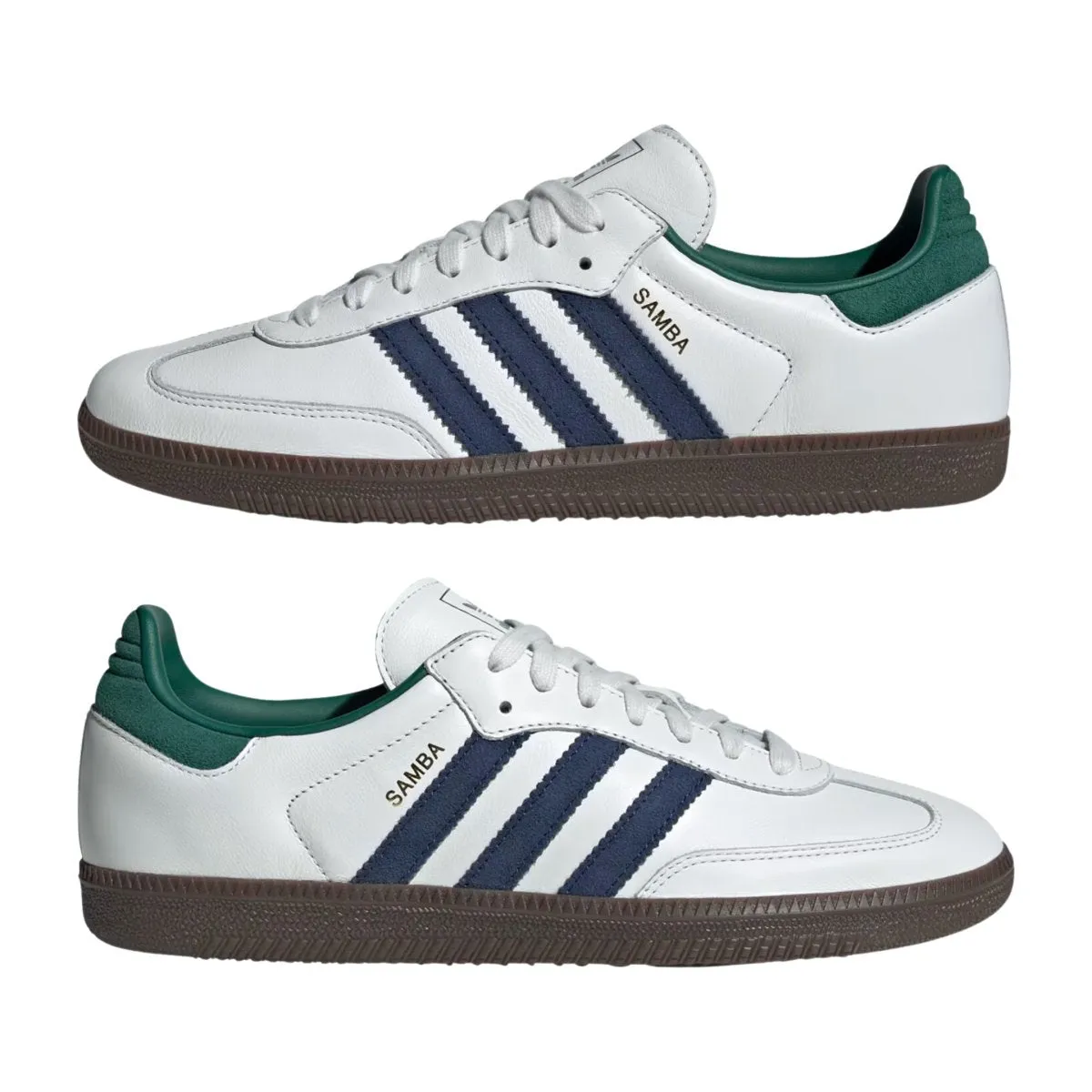 Adidas Kid's (Grade School) Samba OG Black White/Collegiate Green/Active Green