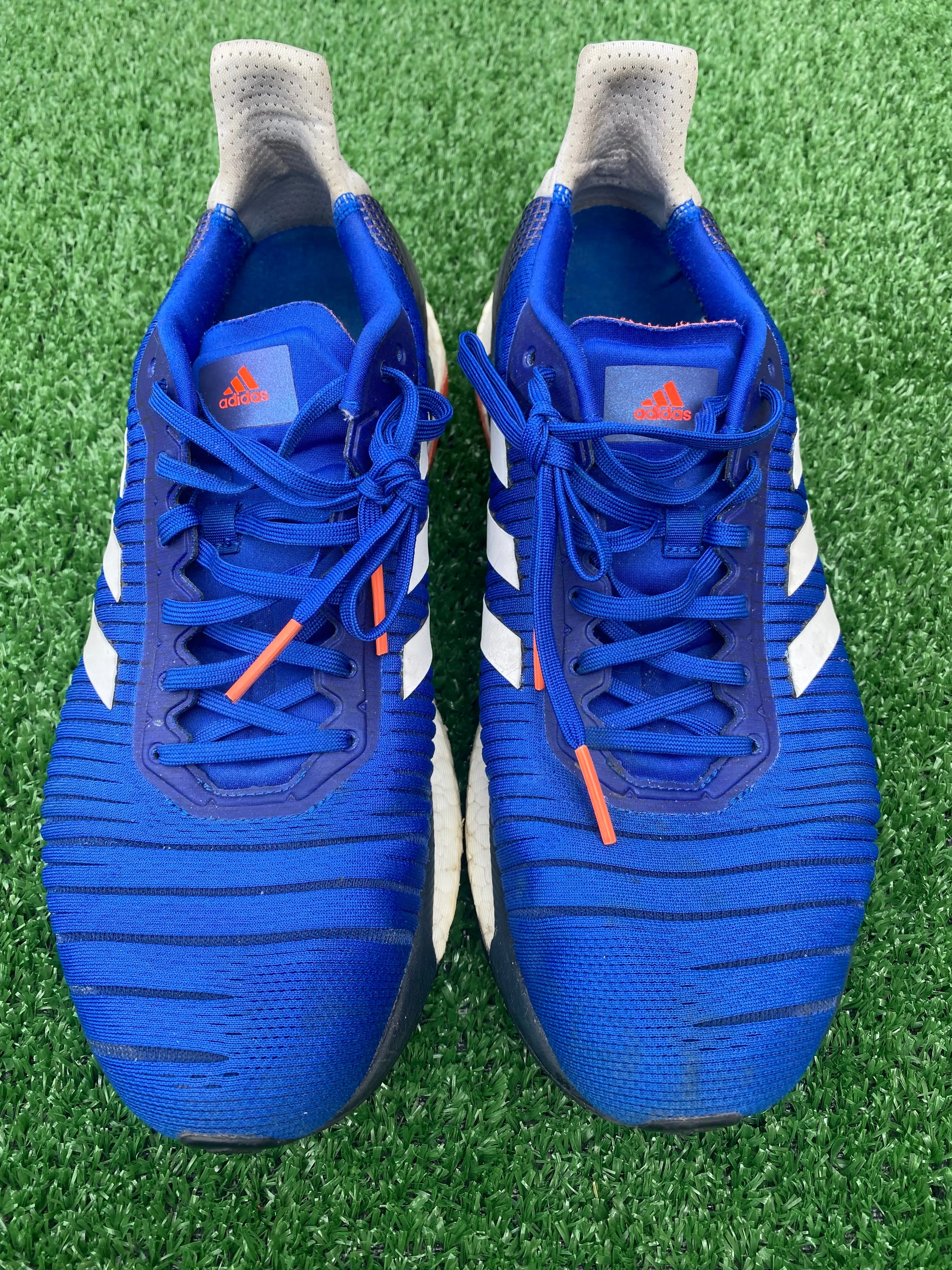 Adidas SolarGlide Blue / White UK Size 10.5 Mans Mens EU 45 Trainers Shoes