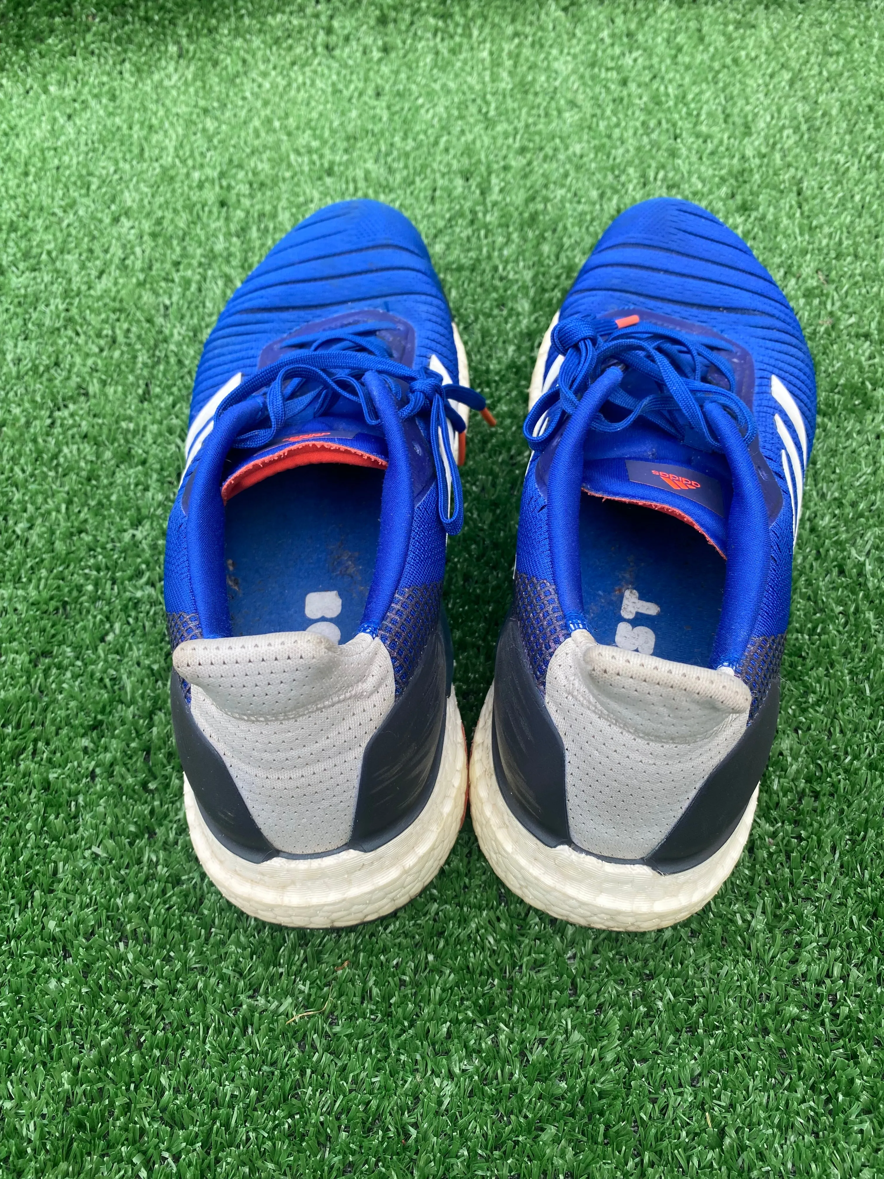 Adidas SolarGlide Blue / White UK Size 10.5 Mans Mens EU 45 Trainers Shoes