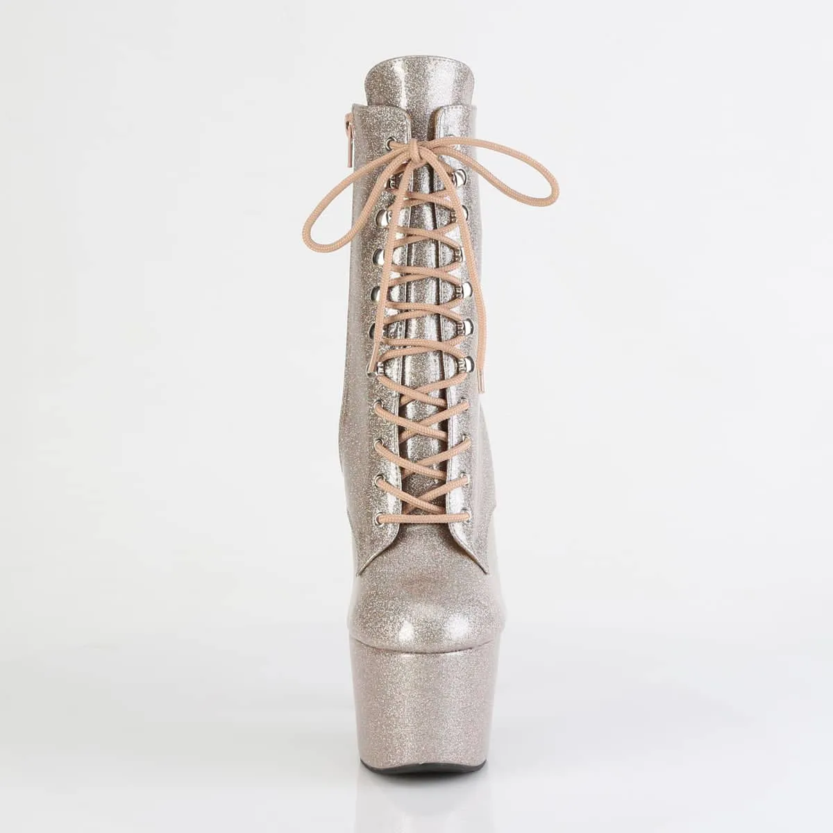ADORE-1020GP Champagne Glitter Calf High Boots