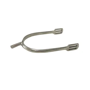 AJ Tack Men's Stainless Steel Prince of Wales English Spurs