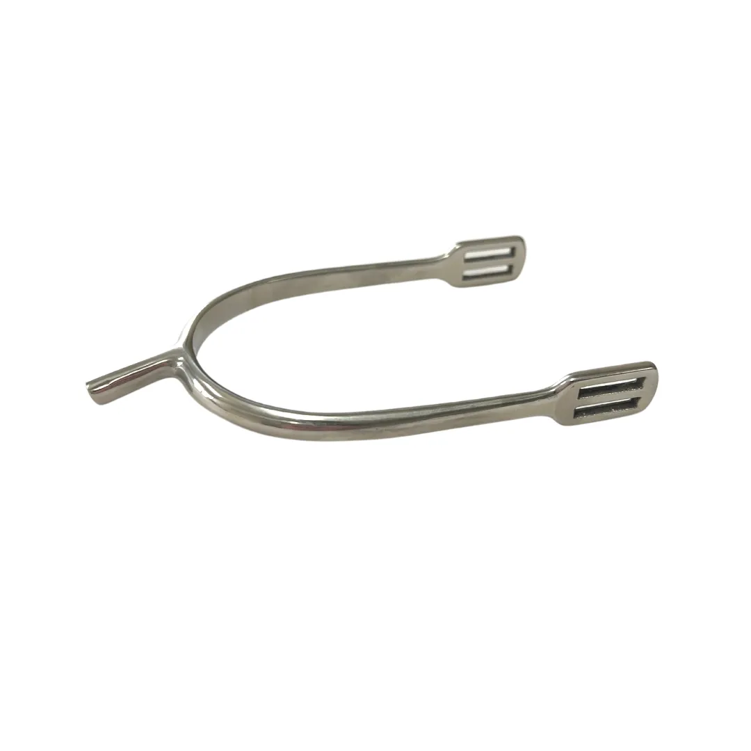 AJ Tack Men's Stainless Steel Prince of Wales English Spurs