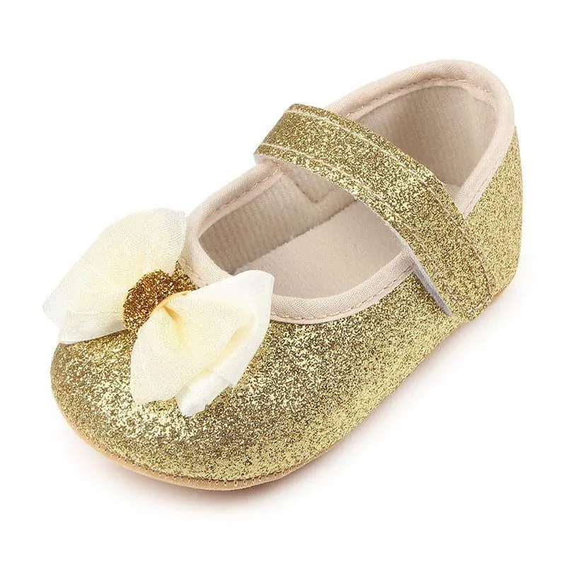 Angelodini™ Velcro Mary Jane Toddler Shoes with Bow