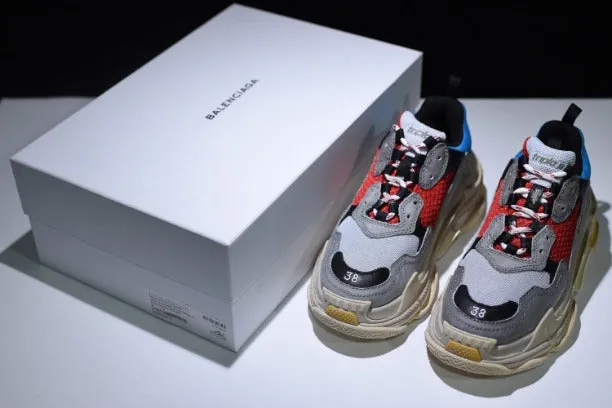 BalenciagaMen's & WMNS Vintage Triple S Trainers - Multi