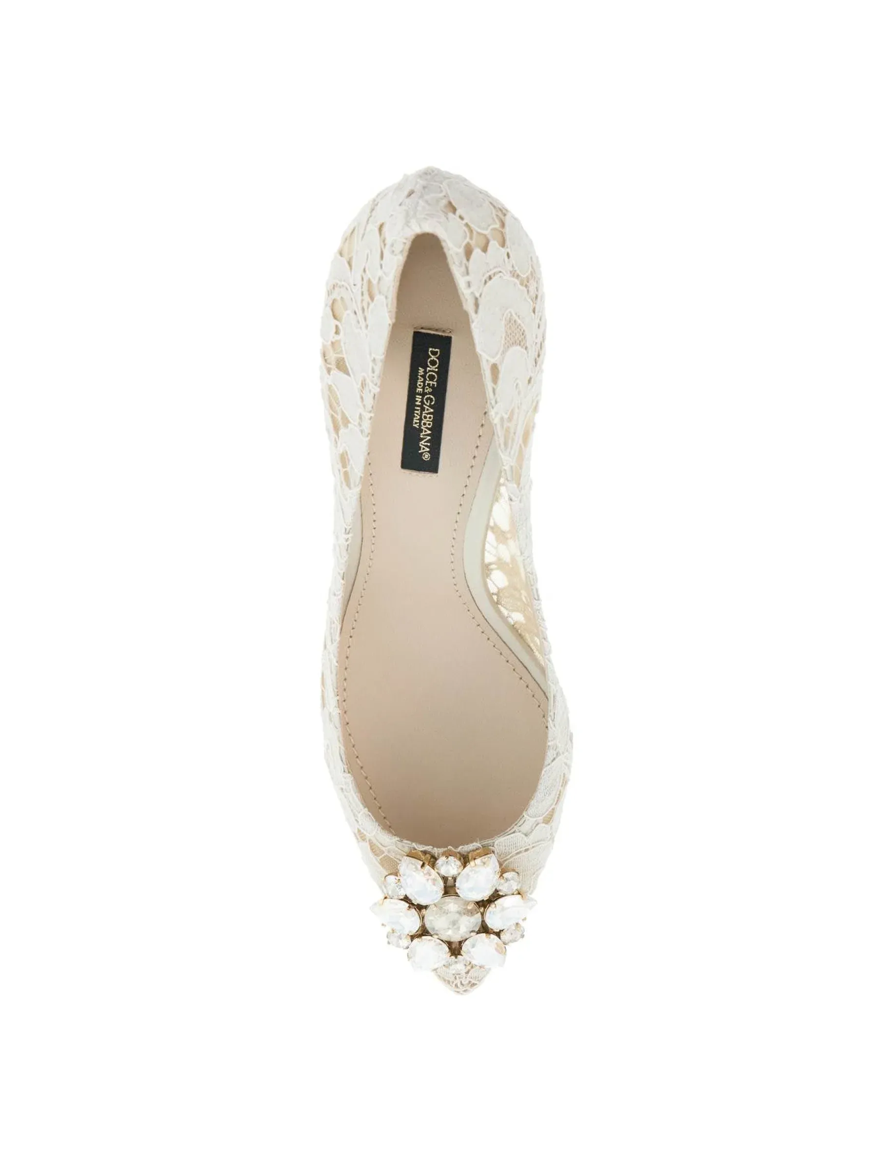 Bellucci Embellished Lace Pumps
