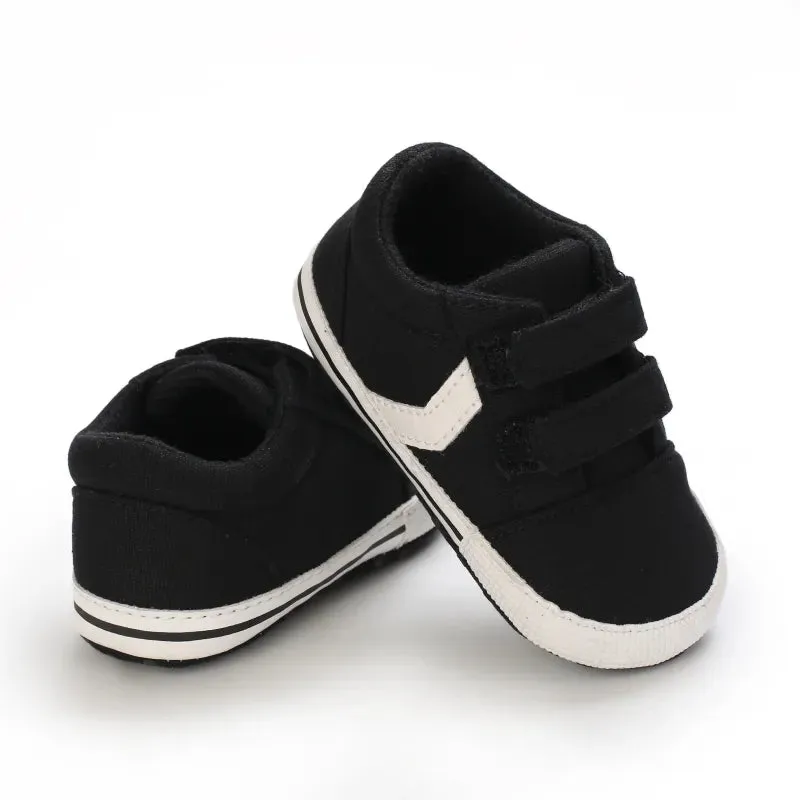 Black Fashion Casual Shoes for Newborn  Boys And Girls