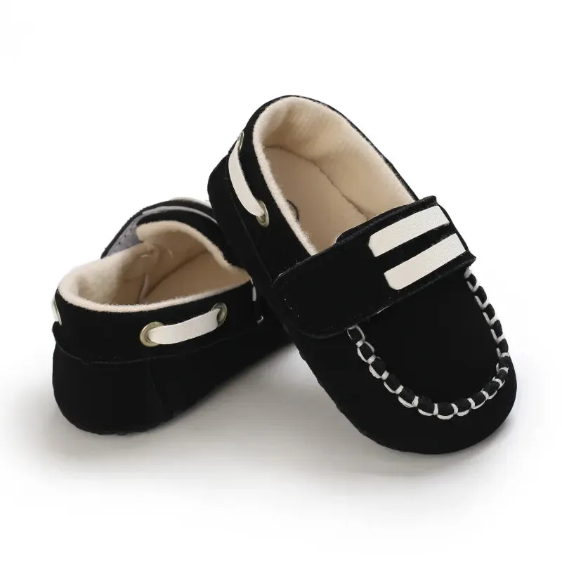 Black Fashion Casual Shoes for Newborn  Boys And Girls