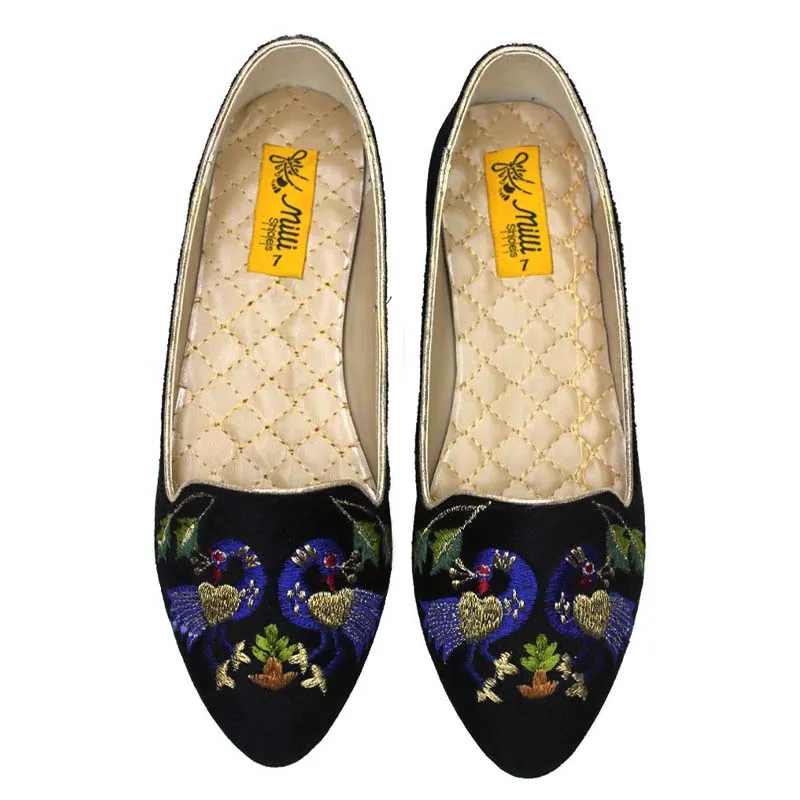 Black Peacock Casual Pumps