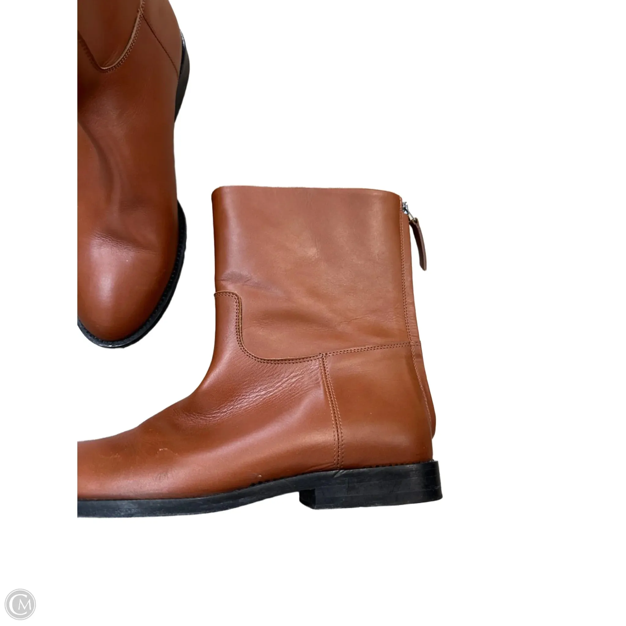 Boots Ankle Flats By Jenni Kayne In Brown, Size: 7.5