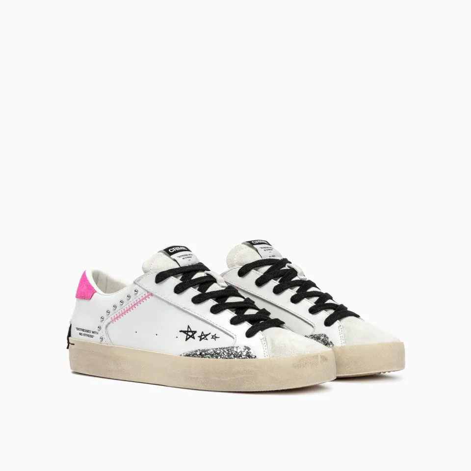 Crime London Distressed Pink Me Up