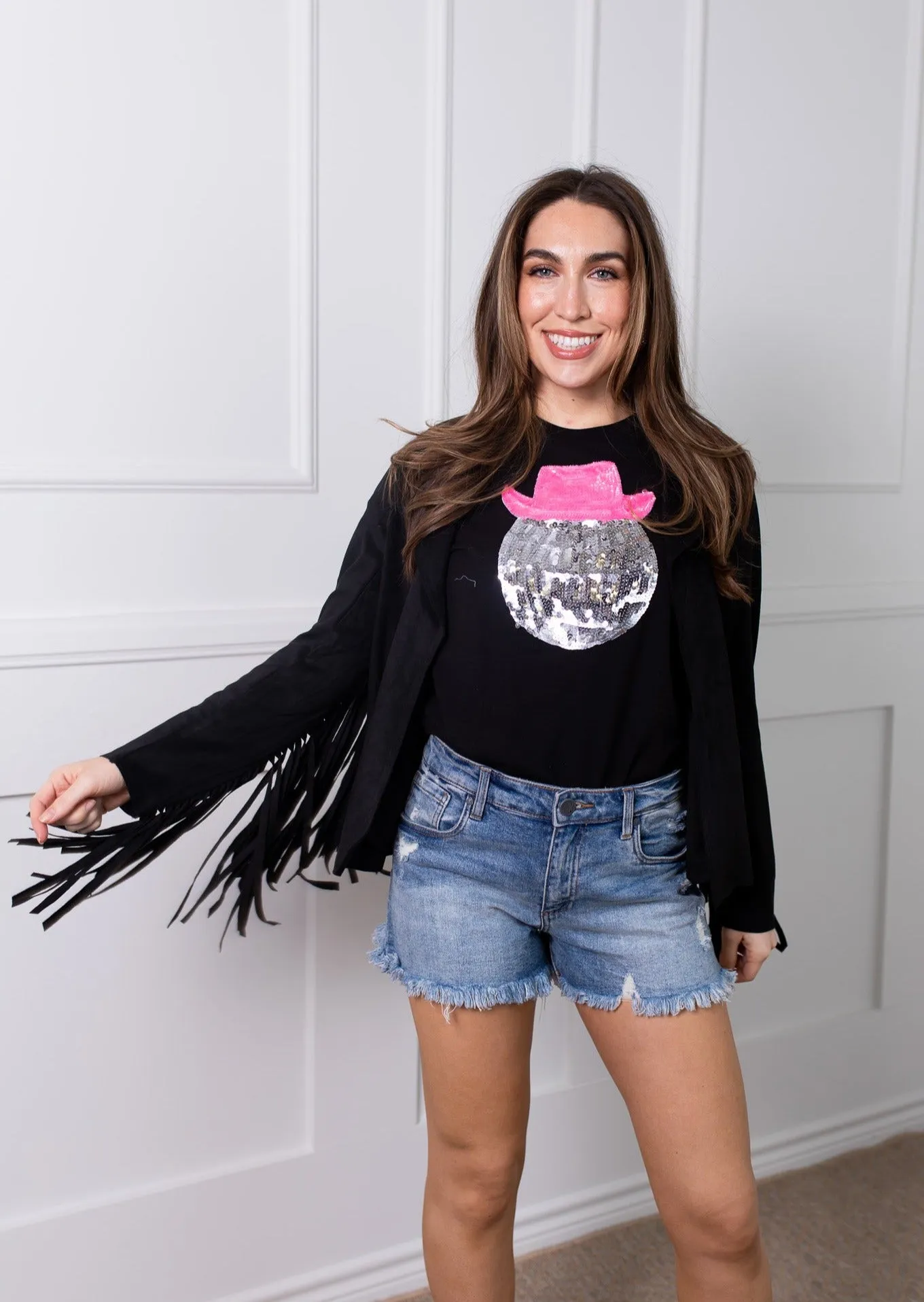 DALLAS FAUX SUEDE FRINGE JACKET - ASSORTED COLORS