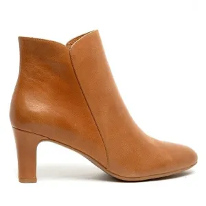 Django & Juliette TOMIE Tan Leather Ankle Boots