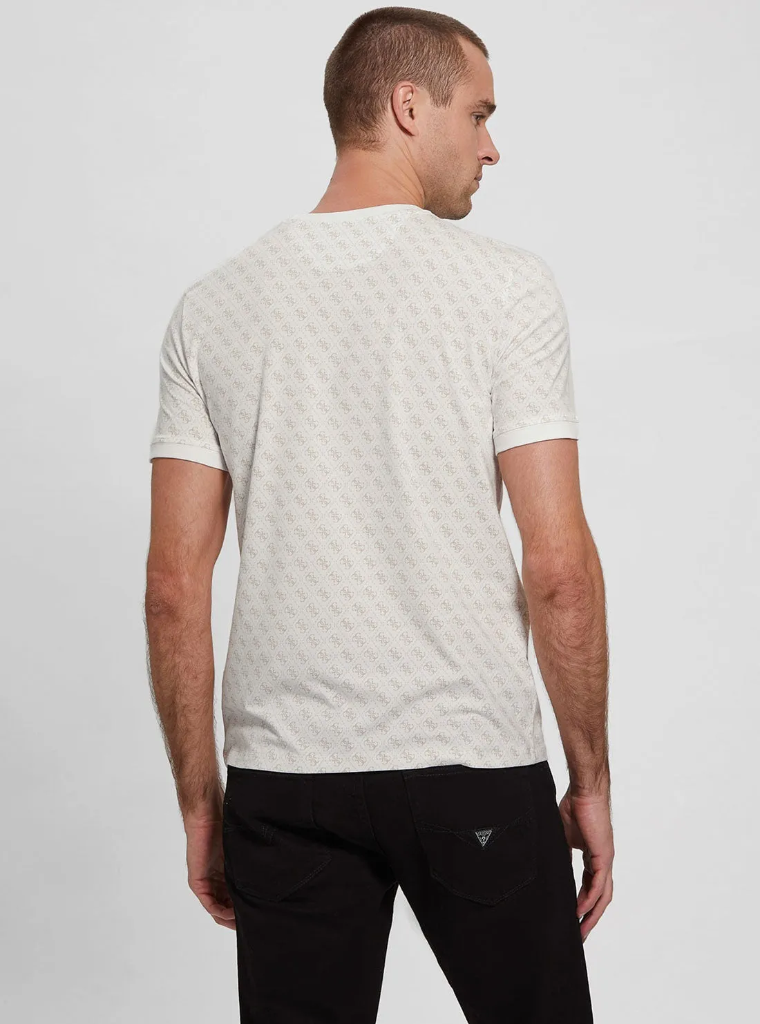 Eco White Logo Jamey Active T-Shirt