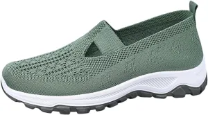 Fashion Summer Women Sports Shoes Flat Bottom Non Slip Mesh Hollow Upper Breathable Soft Women Summer Casual Sandals