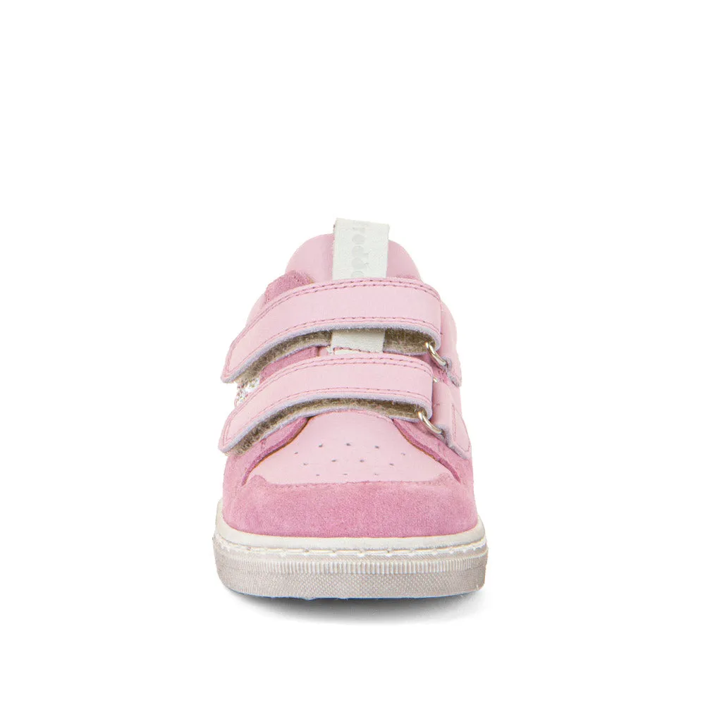 Froddo Dolby | Velcro Shoe | White & Pink