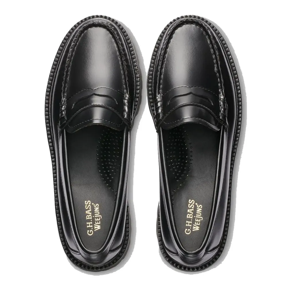 G.H. Bass Women's Whitney Super Lug Weejuns Loafer in Black