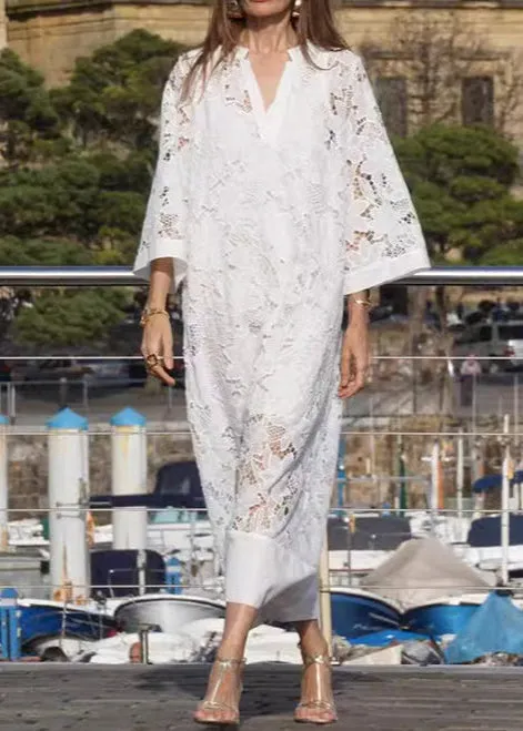 Grace | Modern Flowing Refined Lace Dress
