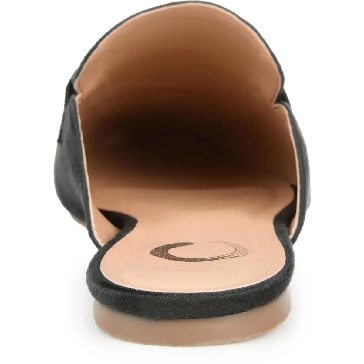 Journee Collection Womens Ameena Faux Suede Sling back Slingbacks