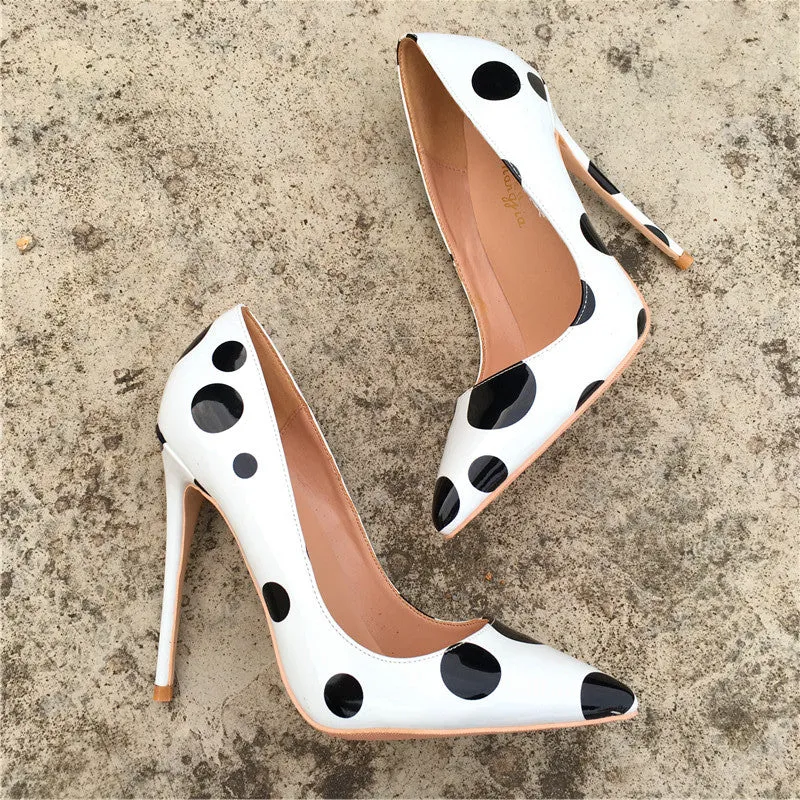 Kia Strut For Me Polka Dot Pumps