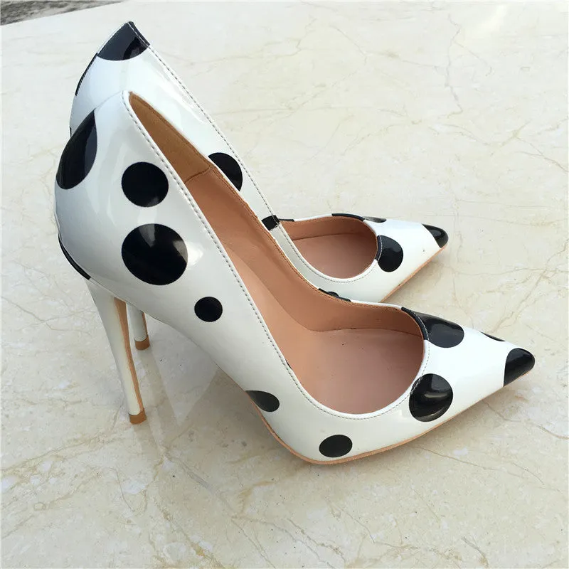 Kia Strut For Me Polka Dot Pumps