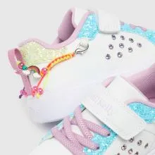 Lelli Kelly Girl's Multicoloured Gioiello Diamante Trainers