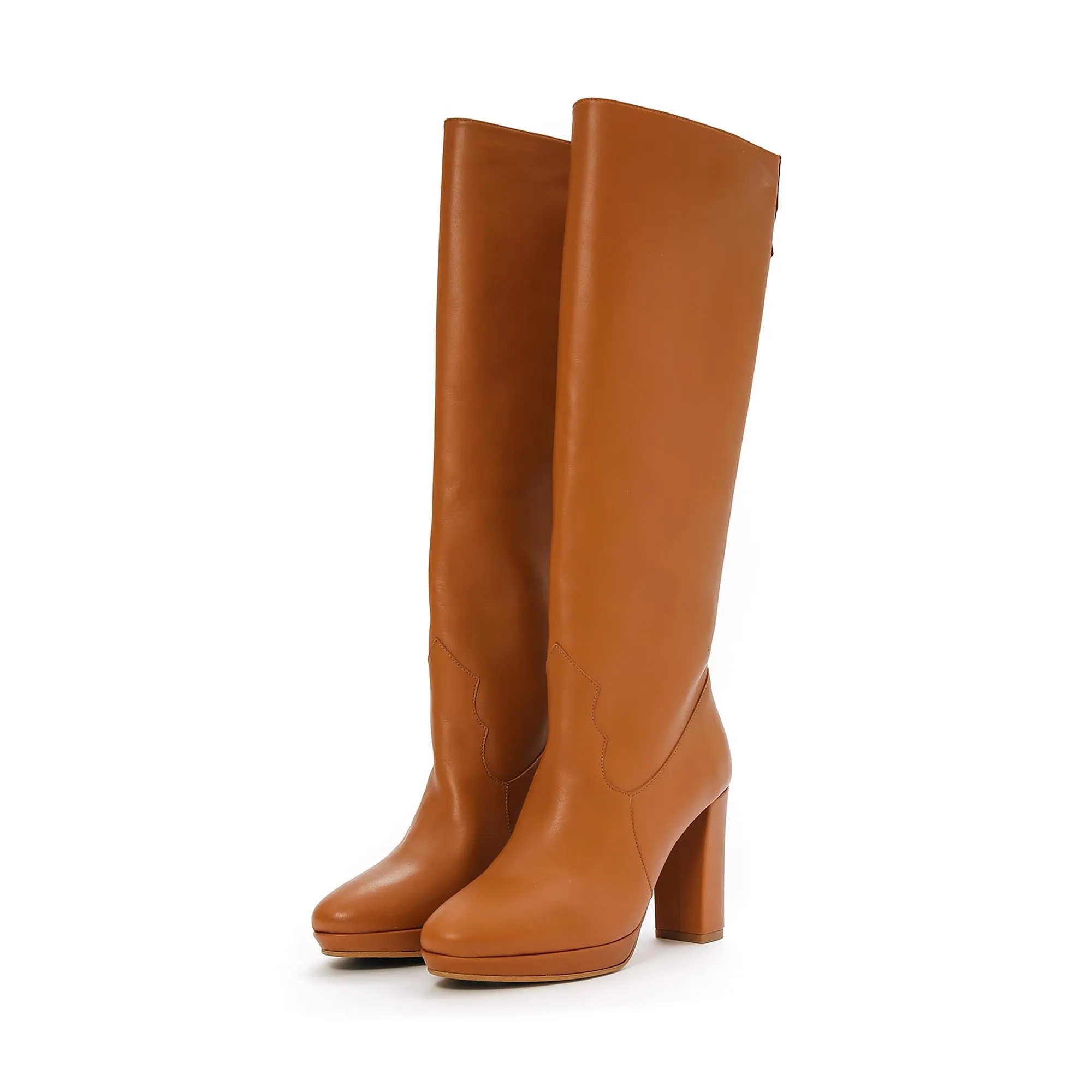 LEONIE high boot - cuoio