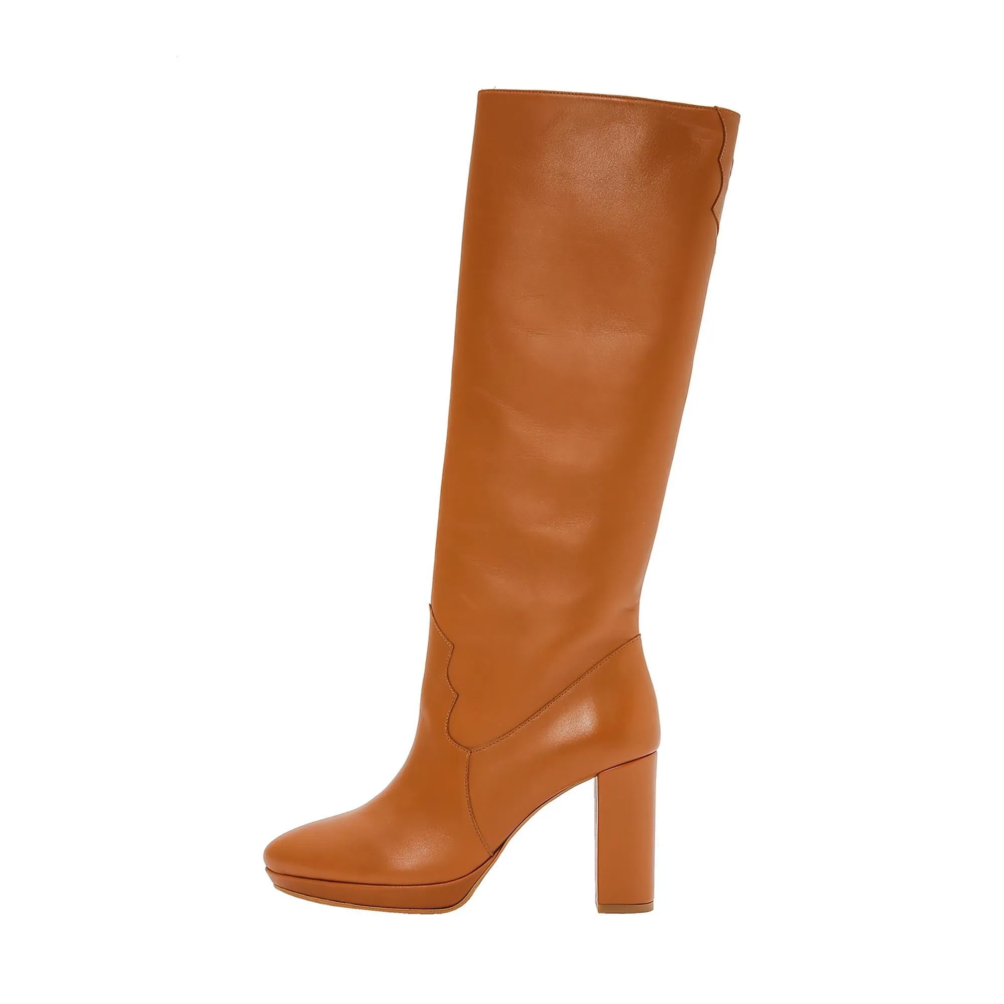 LEONIE high boot - cuoio