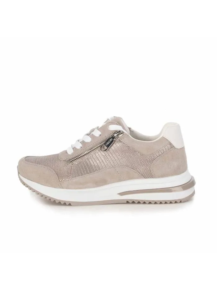 Marc Cain S Soft Champagne Beige Trainers QB SH.02 L05 641