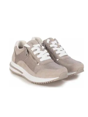 Marc Cain S Soft Champagne Beige Trainers QB SH.02 L05 641