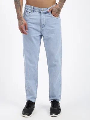 Men Blue Comfort Straight Fit Jeans