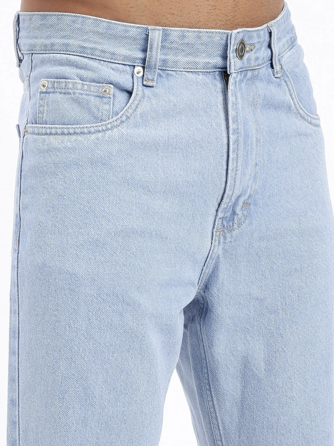 Men Blue Comfort Straight Fit Jeans