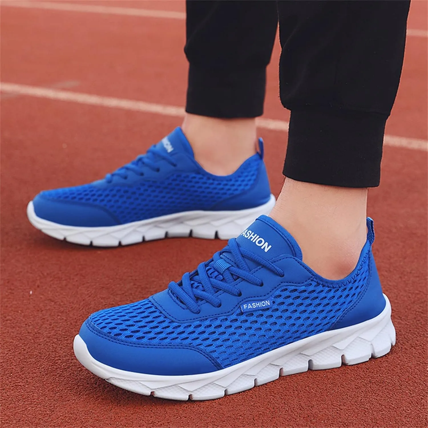 Men's Casual Dress Sneakers Oxfords Business Mesh Breathable Mens Tennis Shoes Breathable Women's Shoes Casual White Platform Sneakers Red Tennis Shoe Cross Trainer Shoe