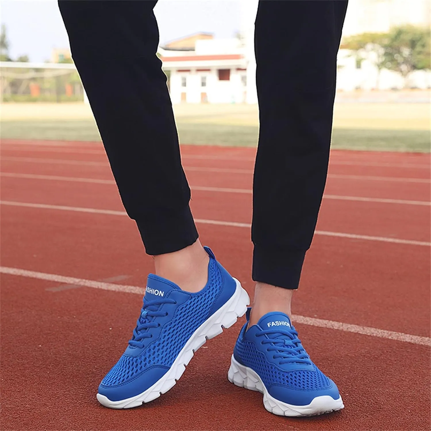 Men's Casual Dress Sneakers Oxfords Business Mesh Breathable Mens Tennis Shoes Breathable Women's Shoes Casual White Platform Sneakers Red Tennis Shoe Cross Trainer Shoe