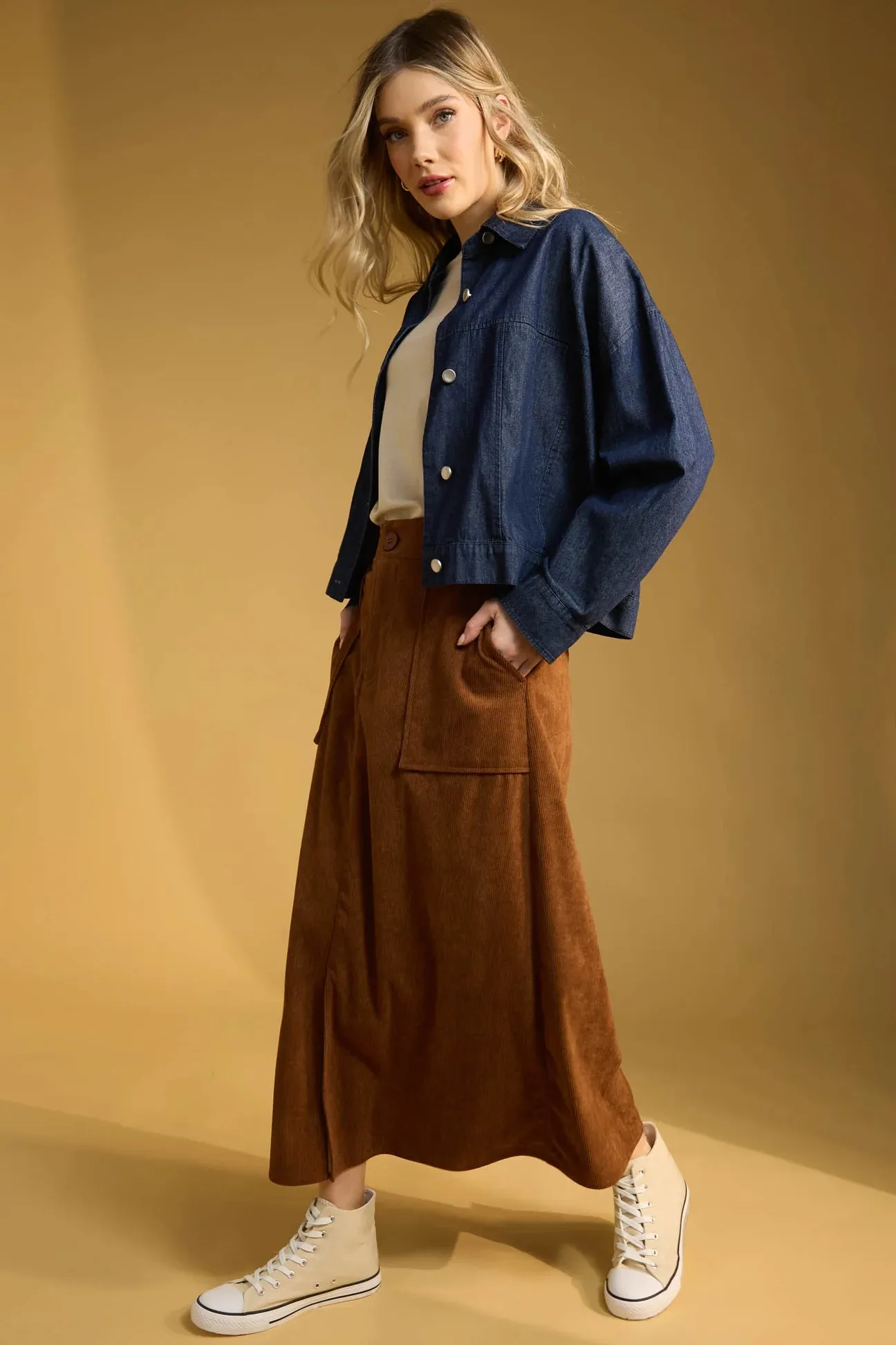 NASHVILLE SKIRT- DUNE