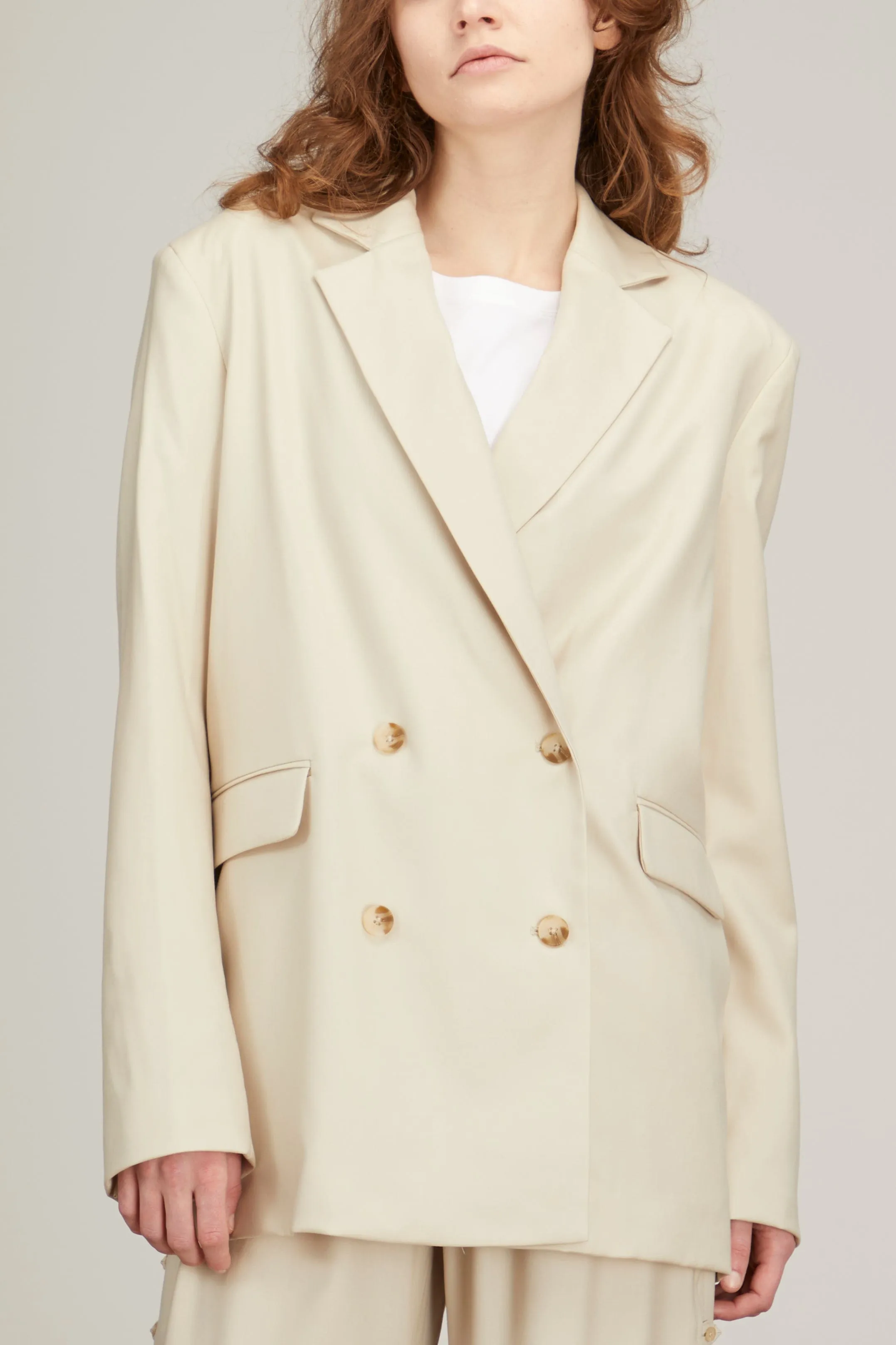 New Donau Blazer in Beige