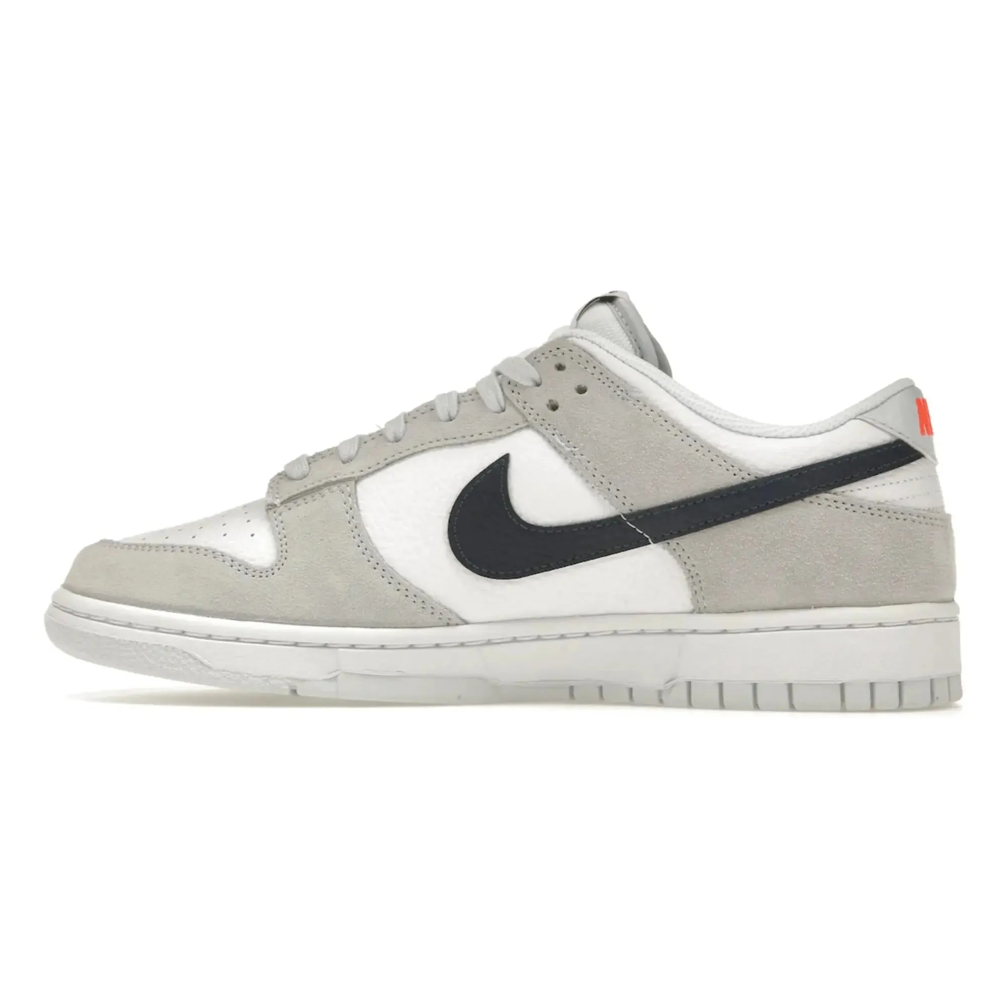Nike Dunk Low "White Grey Navy Aqua Mini Swoosh"