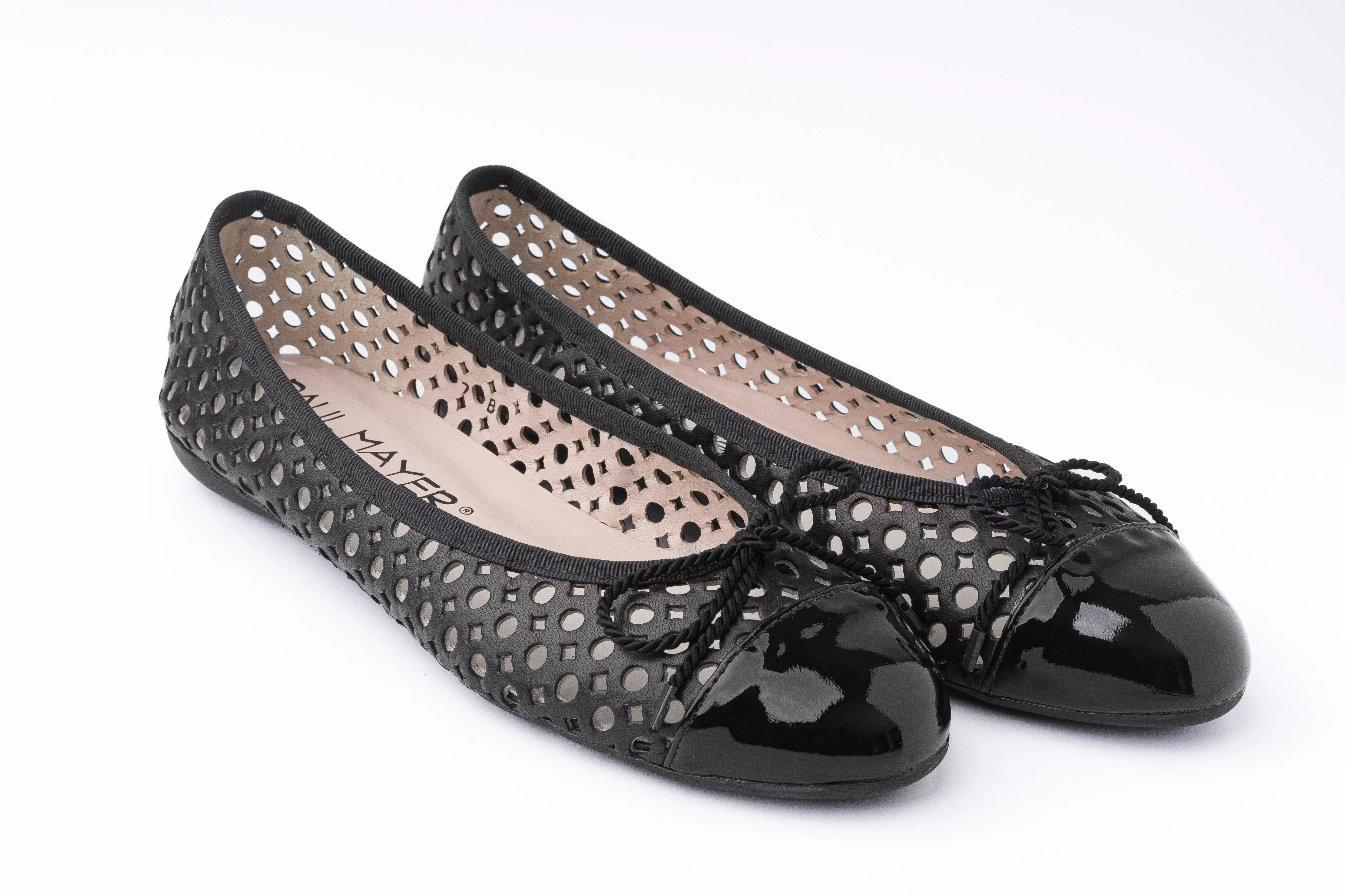 PAUL MAYER - BRANDY - PATENT BLACK NAPPA BLACK