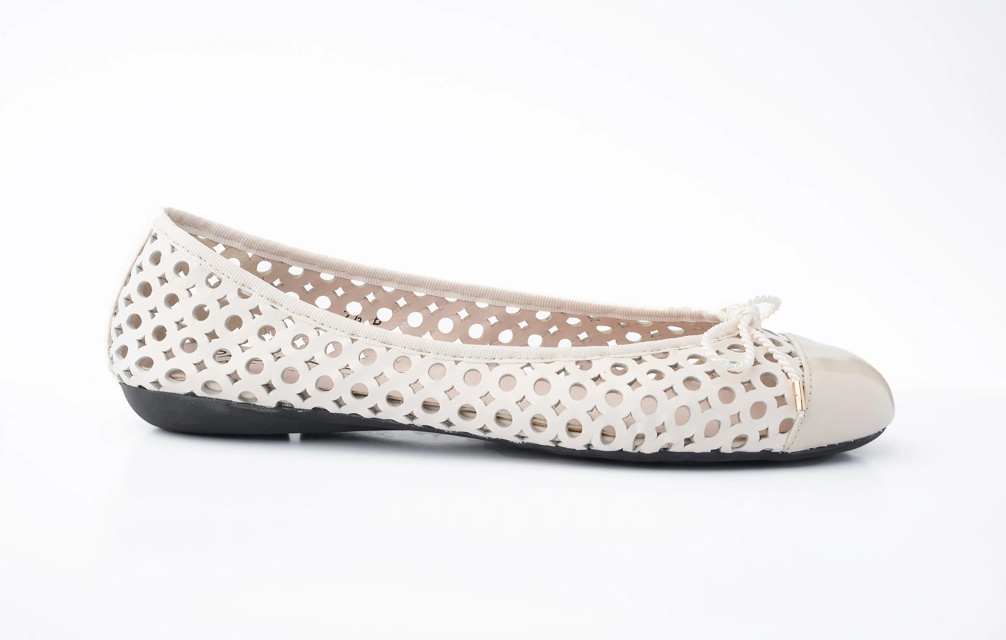 PAUL MAYER - BRANDY - PATENT MARFIL NAPPA MARFIL