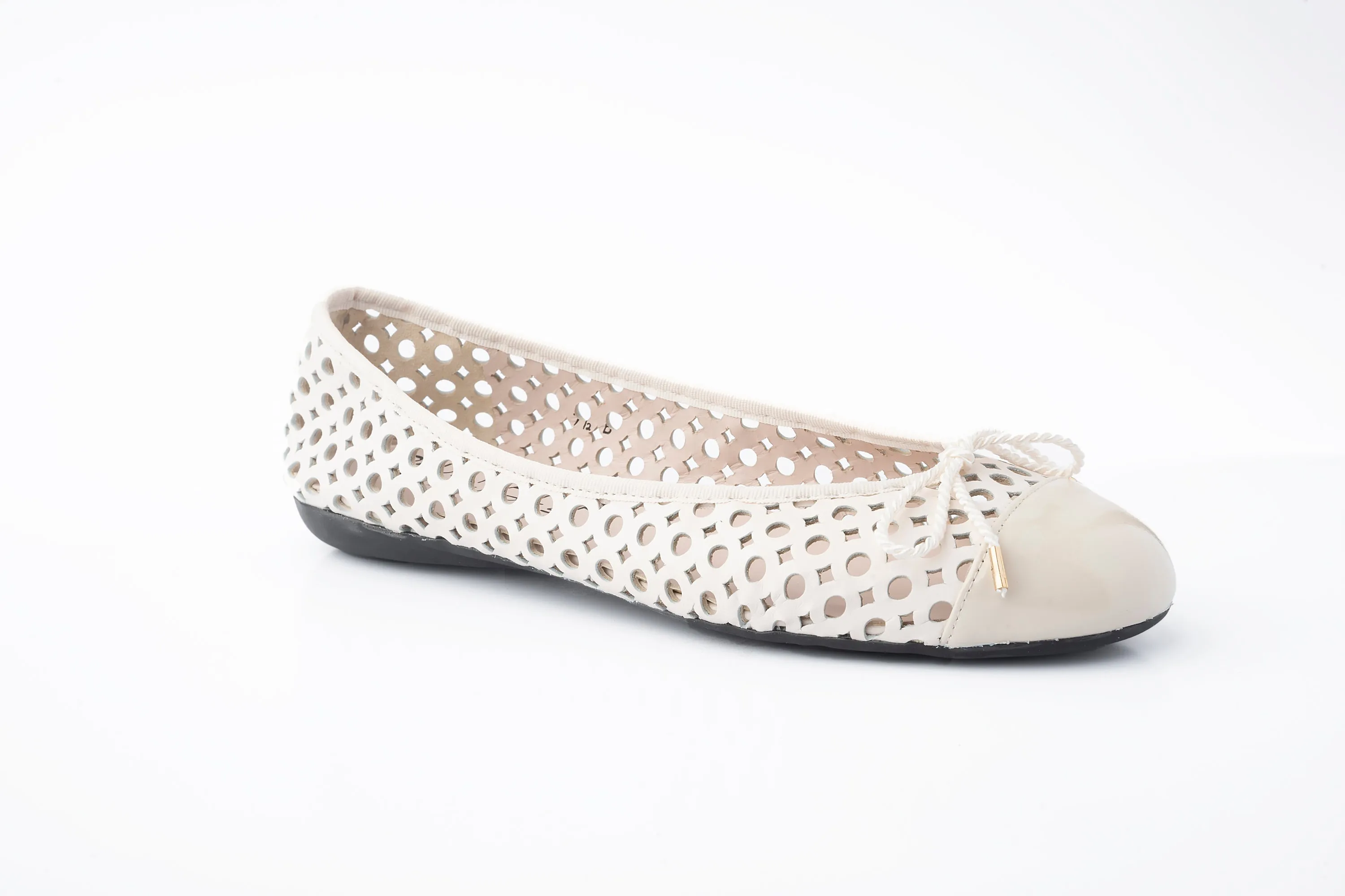 PAUL MAYER - BRANDY - PATENT MARFIL NAPPA MARFIL