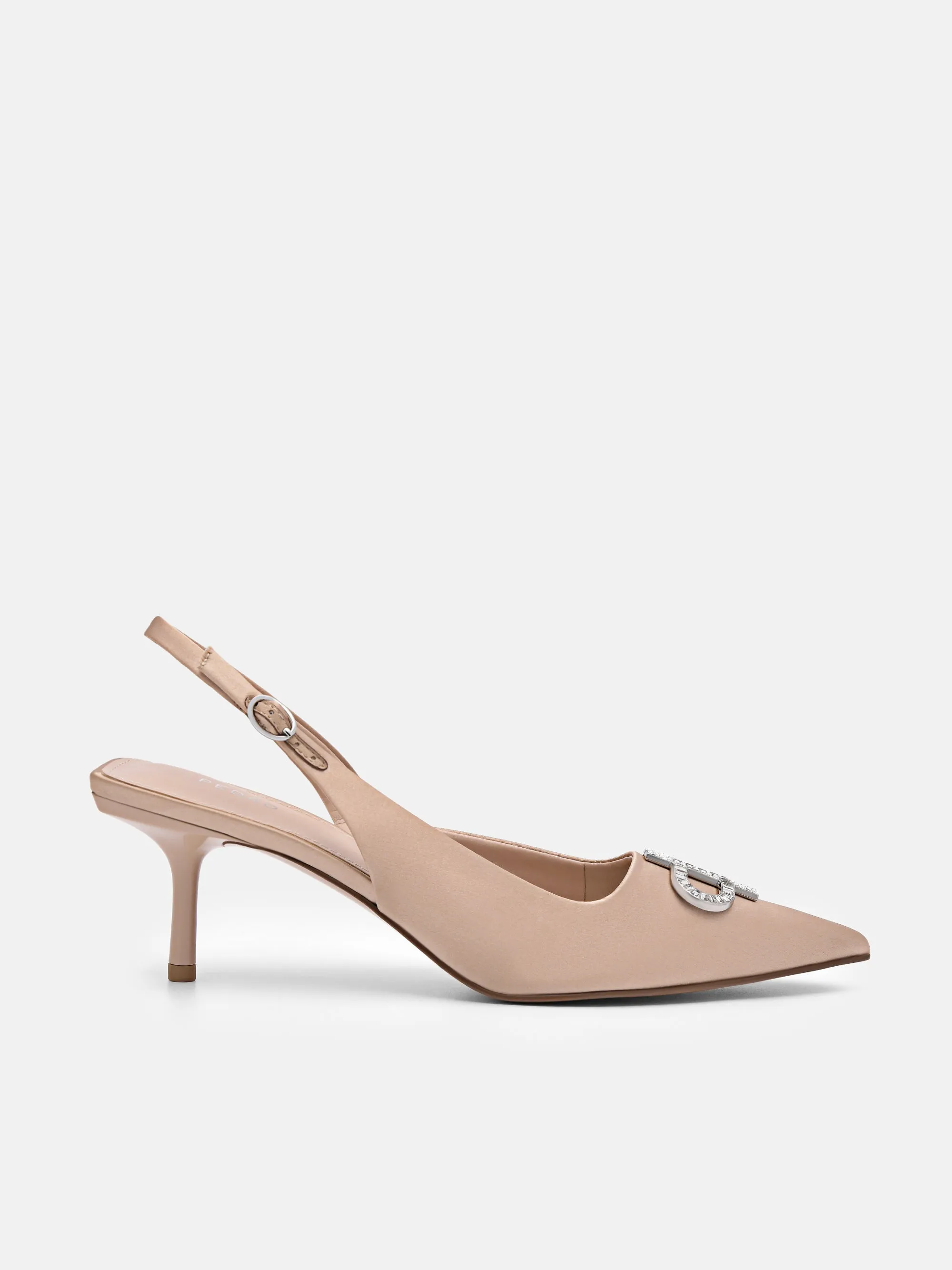 PEDRO Icon Satin Pumps