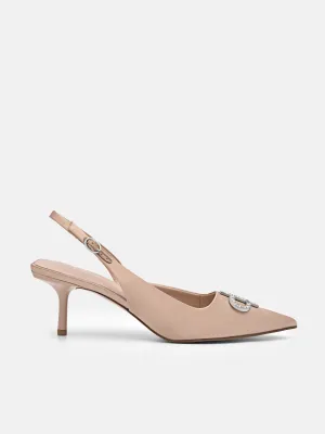 PEDRO Icon Satin Pumps