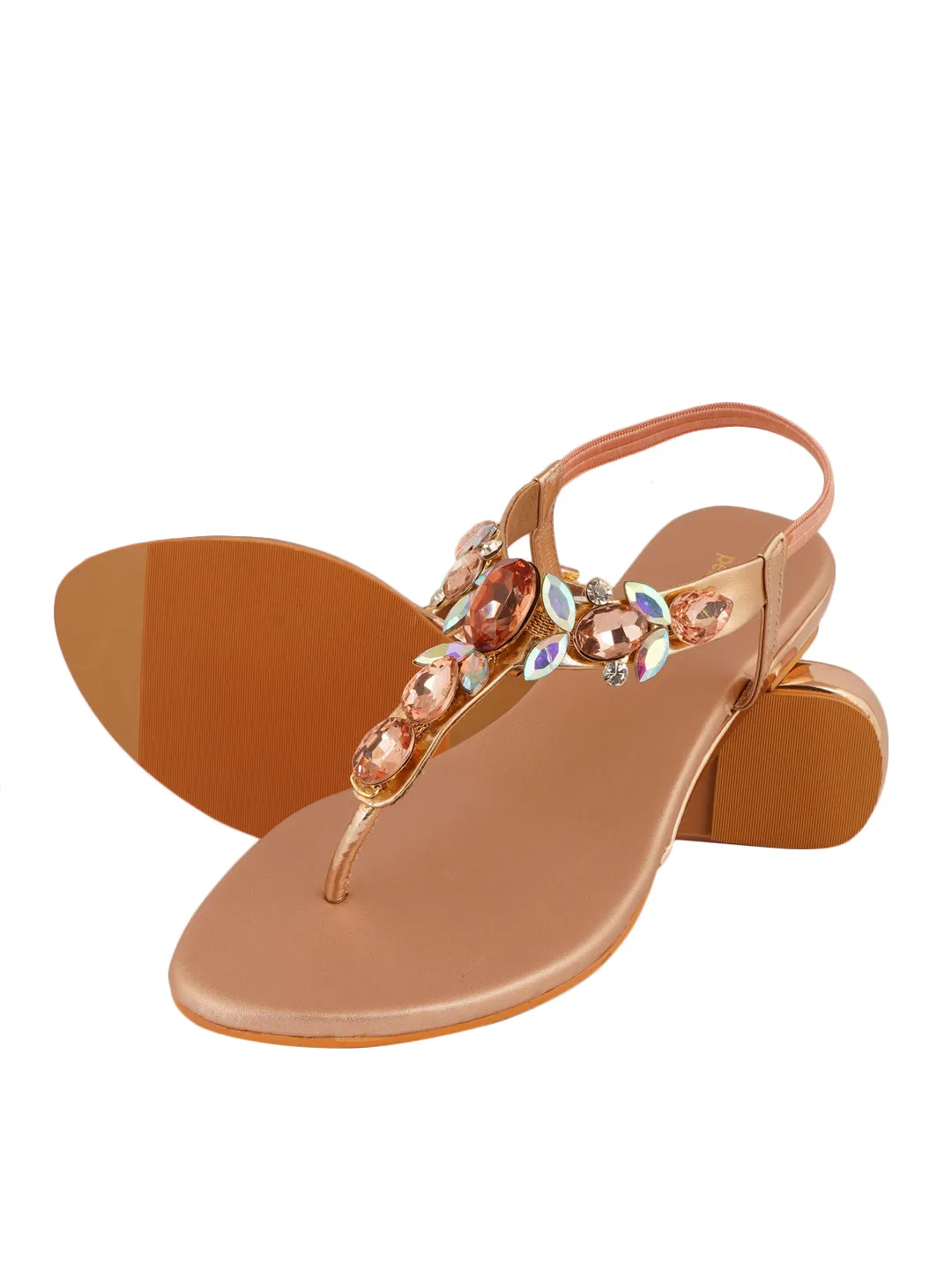 Pelle Albero Pink Casual Slip-On Sandal For Girl's/Women