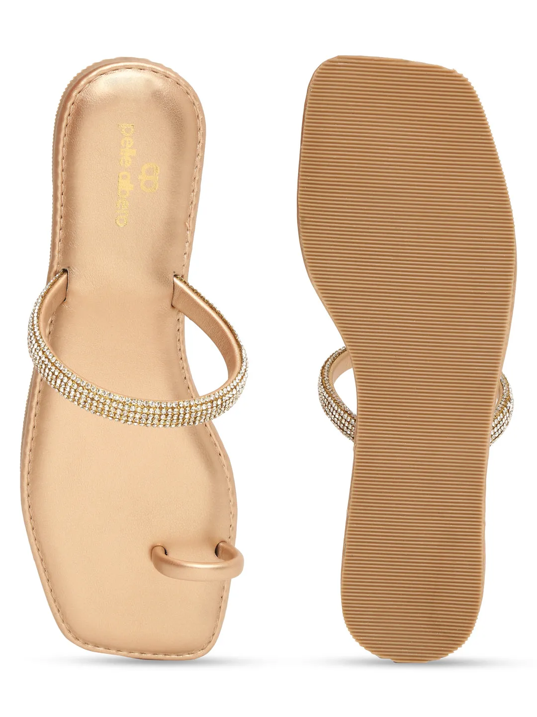 Pelle Albero Pink Flats For Women