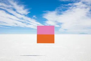 Pink and Orange Square