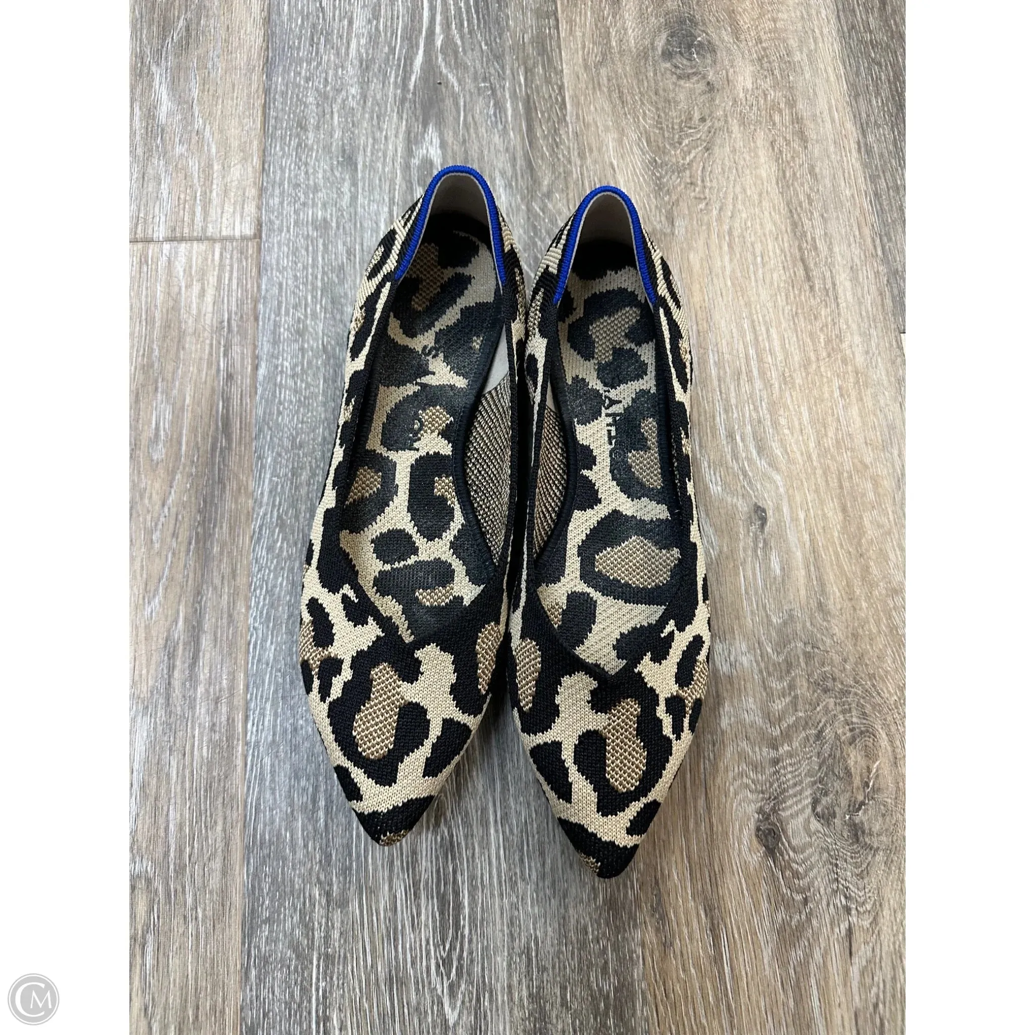Shoes Flats By Rothys In Animal Print, Size: 7.5