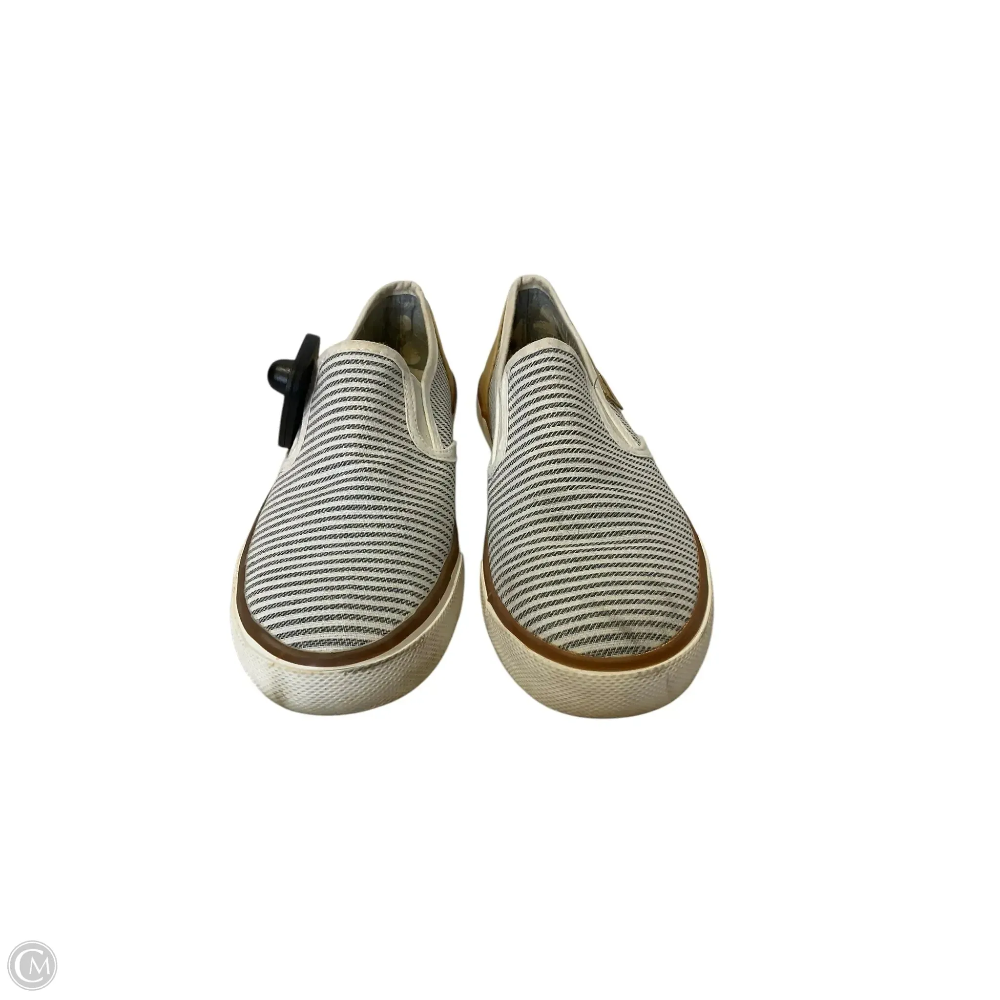 Shoes Flats By Tommy Bahama In Striped Pattern, Size: 6.5