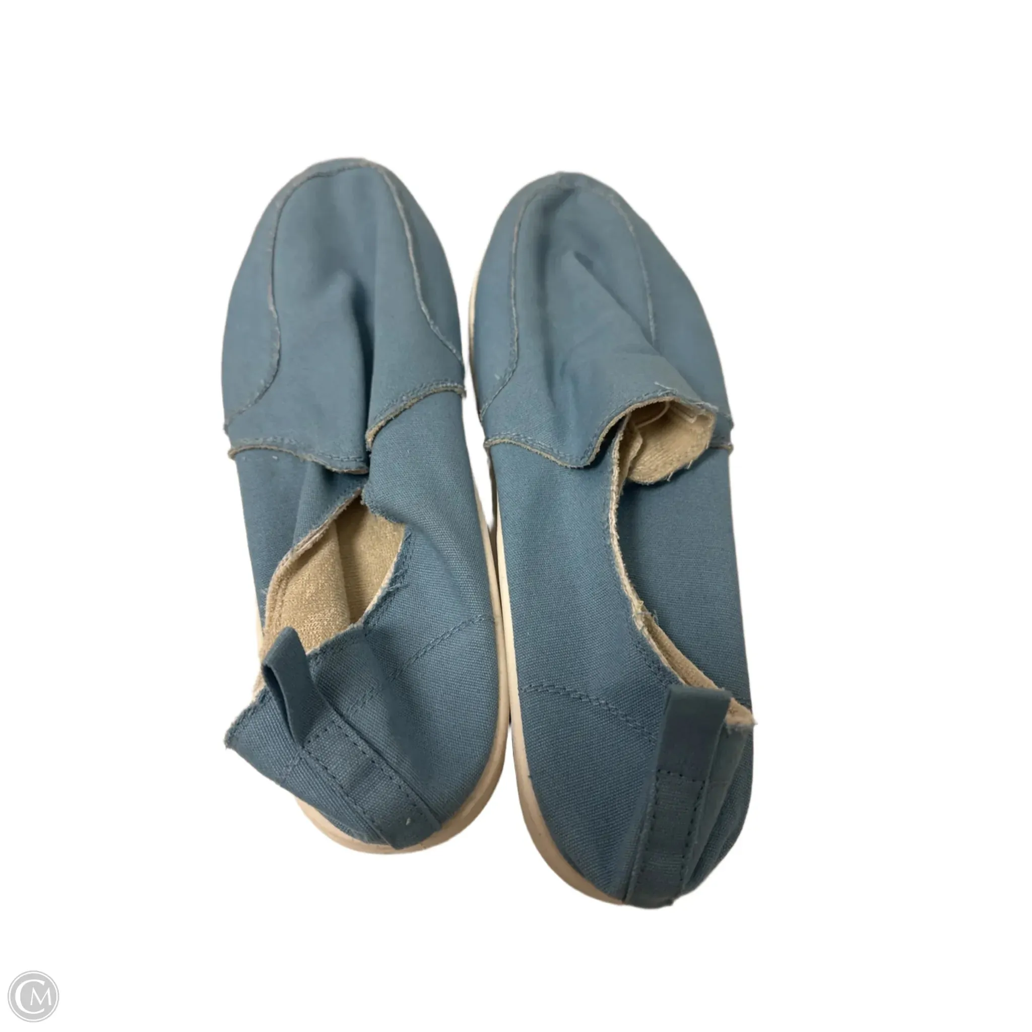 Shoes Flats By True Craft In Blue, Size: 10